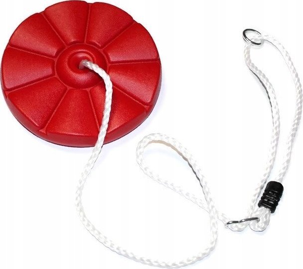 Huśtawka AllForBaby Huśtawka kwiatek, okrągła czerwona