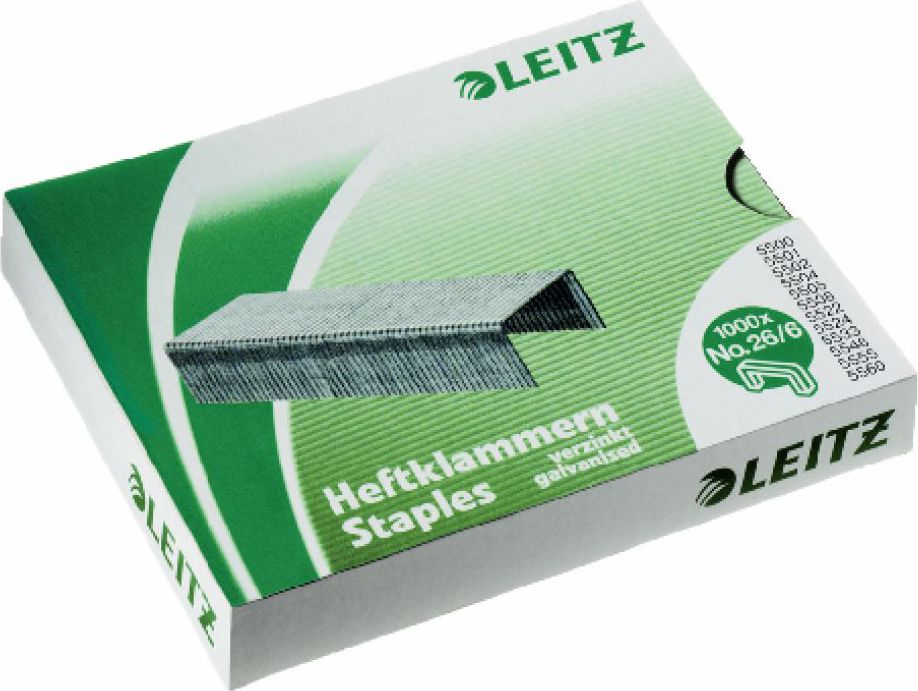 Esselte Zszywki Leitz galwanizowane 26/6 (55720000)