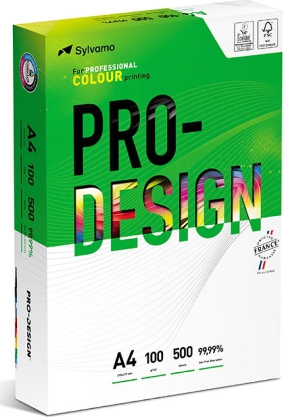 Papier Ksero A4 Satynowany Pro-Design 100g /500ark/