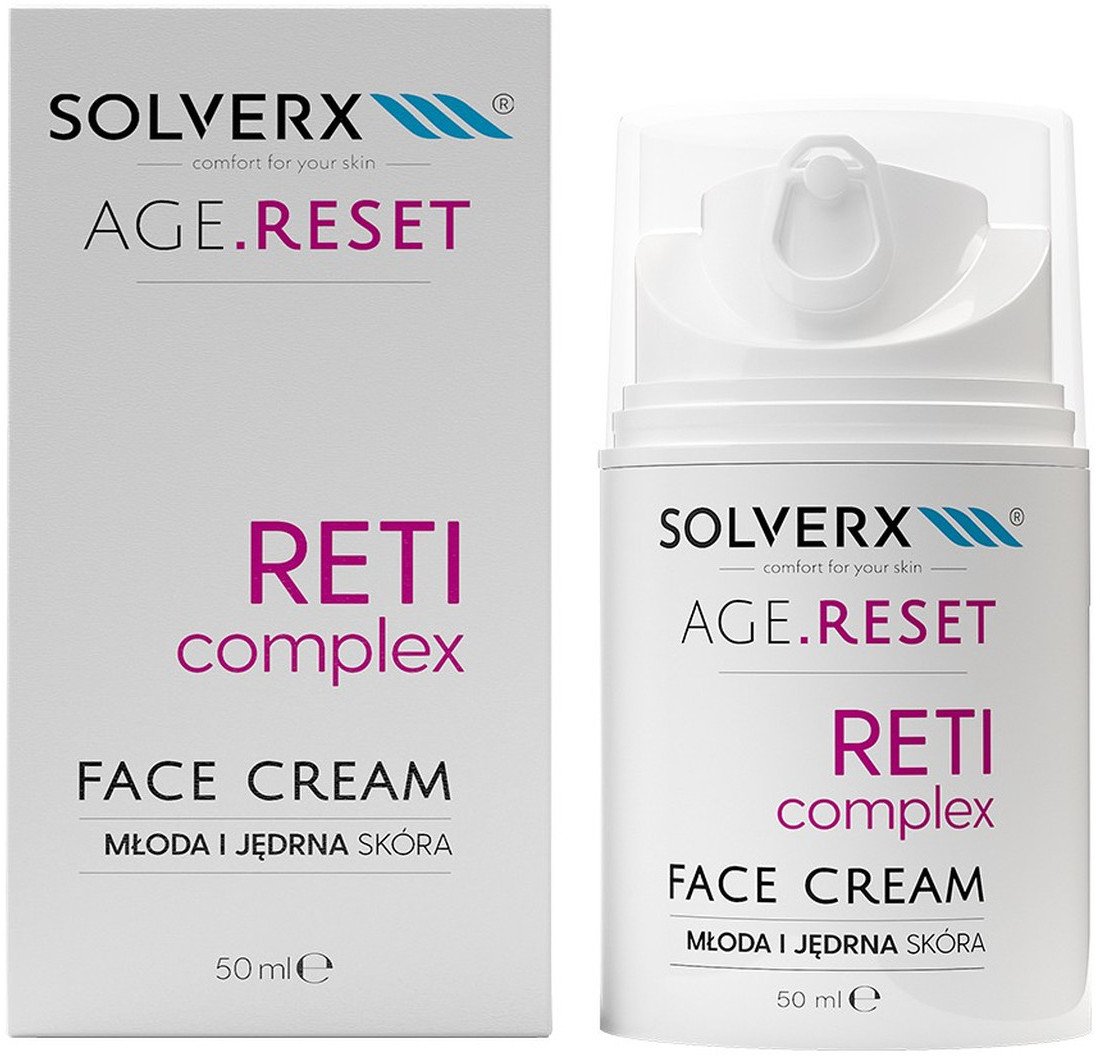 Solverx Age.reset reti complex Krem do twarzy na dzień i noc 50ml