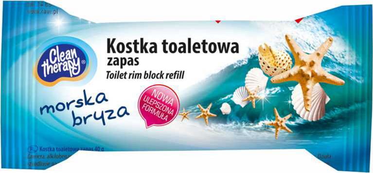 Ravi Kostka toaletowa zapas 40g (Morska bryza)