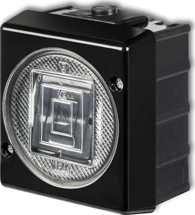 Karlik senior łącznik jednobiegunowy czarny (12WHS-1)