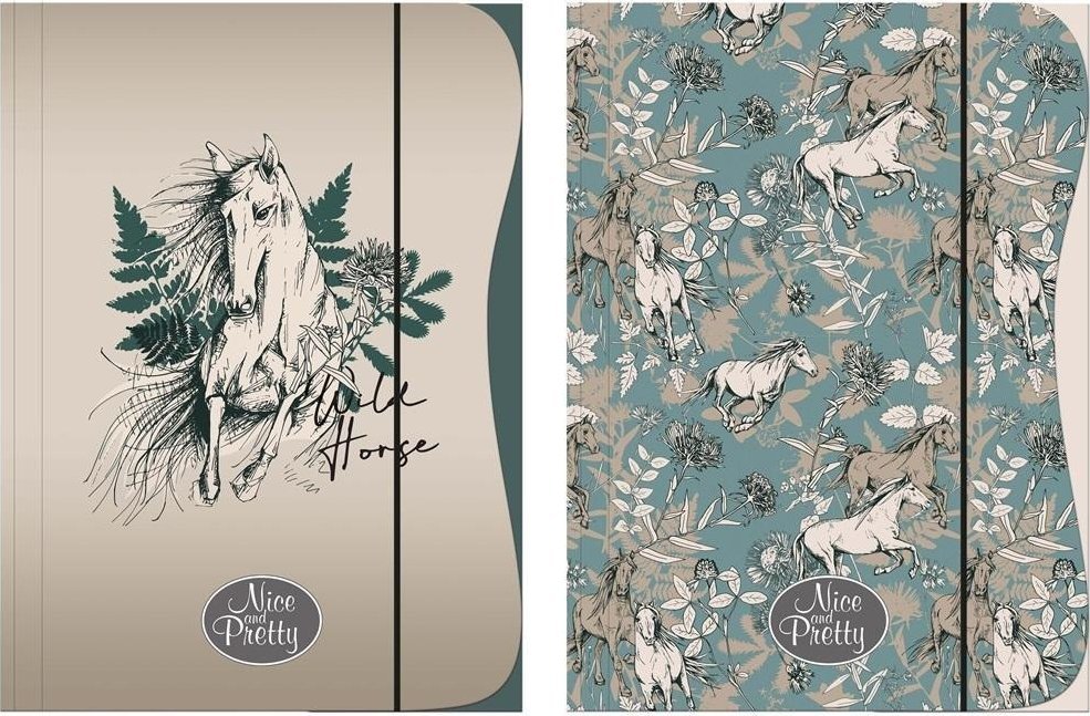 Beniamin Teczka z gumką A4 Nice&Pretty