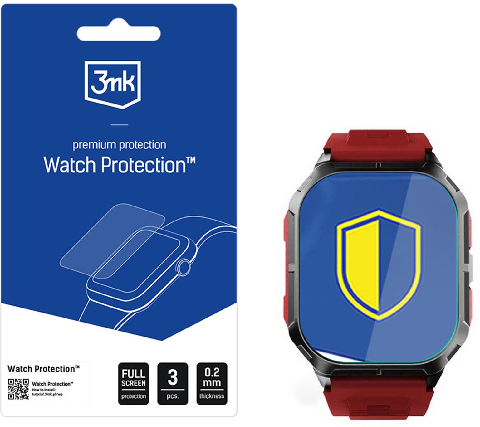 3MK HIFUTURE FUTUREFIT ULTRA 3 - WATCH PROTECTION FLEXIBLEGLASS