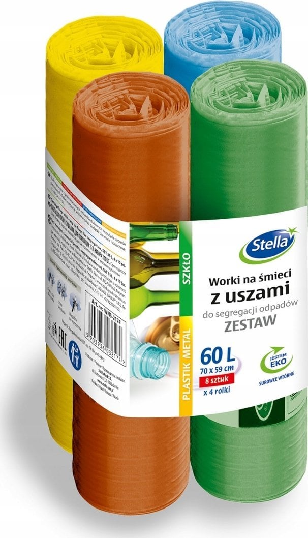 Stella Worki na odpady domowe 60L 4x8szt. (ST-ST-045174)
