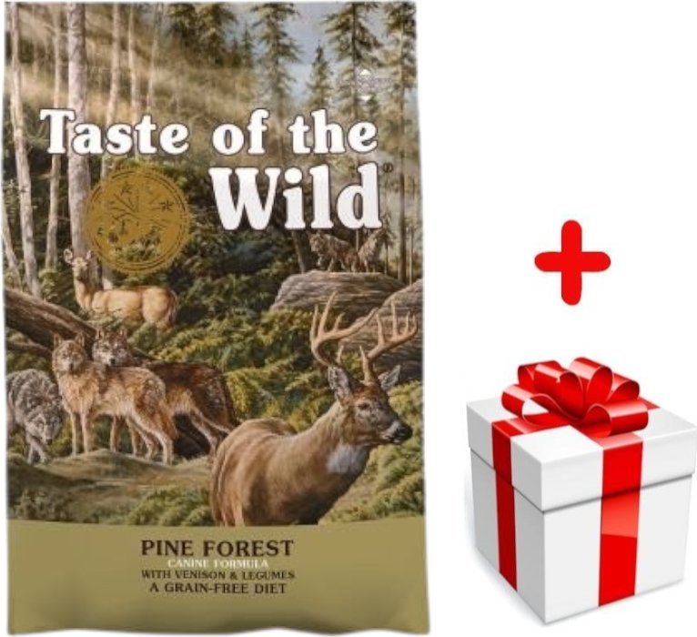 Taste of the Wild TASTE OF THE WILD Pine Forest 5,6kg + niespodzianka dla psa GRATIS!