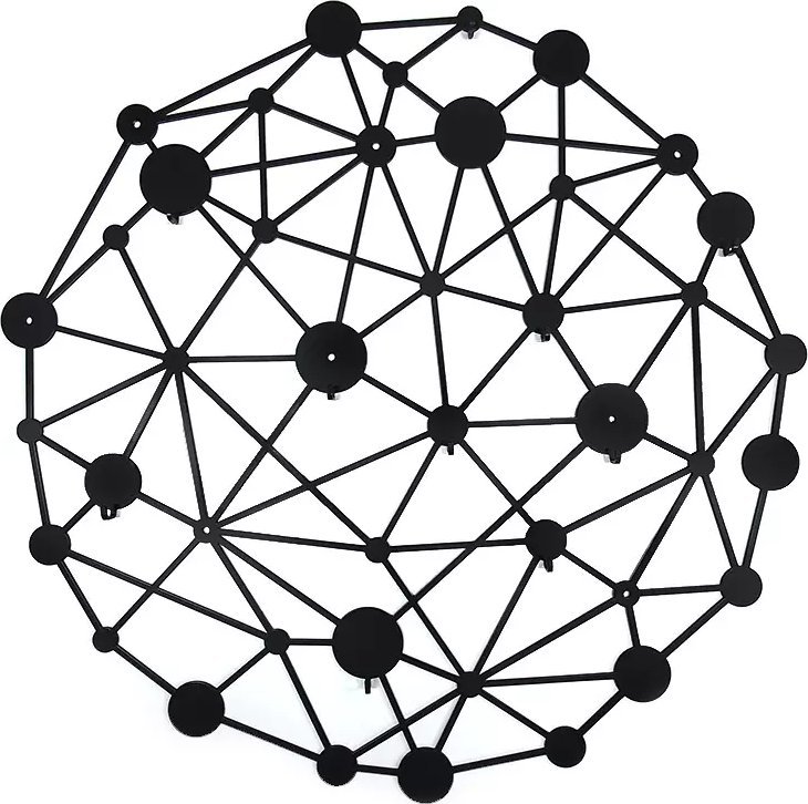 Decolicious Wieszak na ścianę ATOOMY