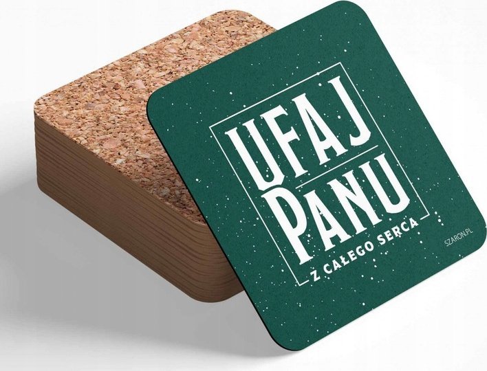 Szaron Podstawka korkowa - Ufaj Panu