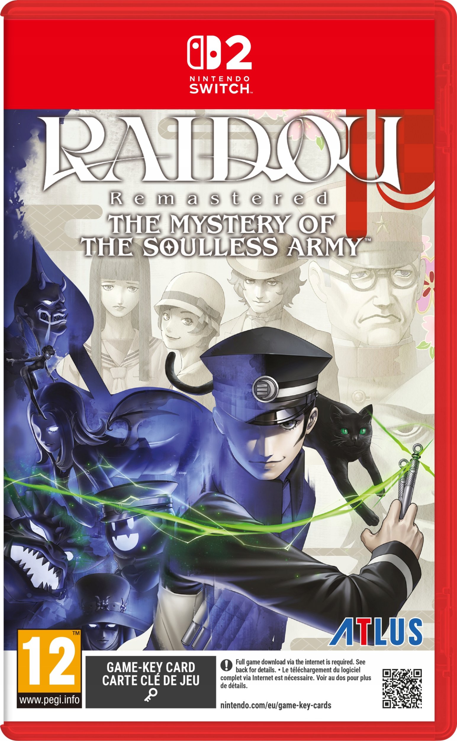 RAIDOU Remastered: The Mystery of the Soulless Army, Switch 2