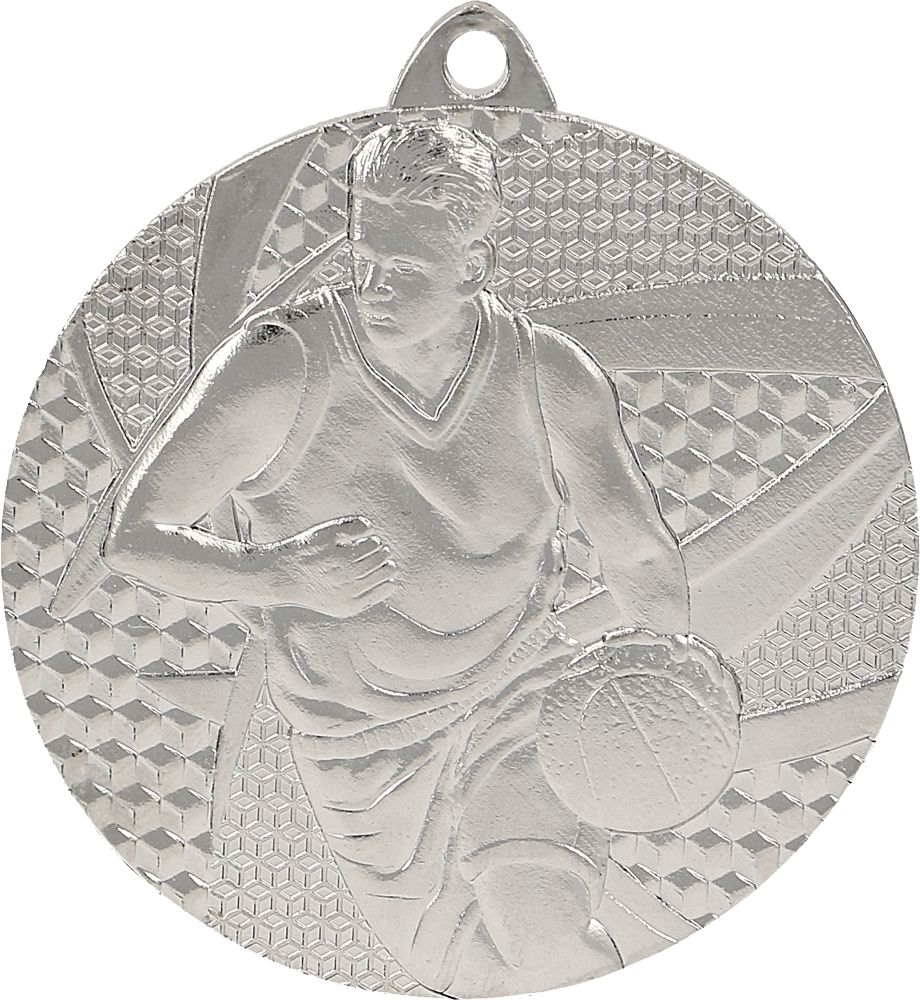 Tryumf medal srebrny- koszykówka (MMC6850/S)