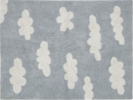 Lorena Canals Lorena Canals Dywan bawełniany Clouds Gris 120 x 160 cm