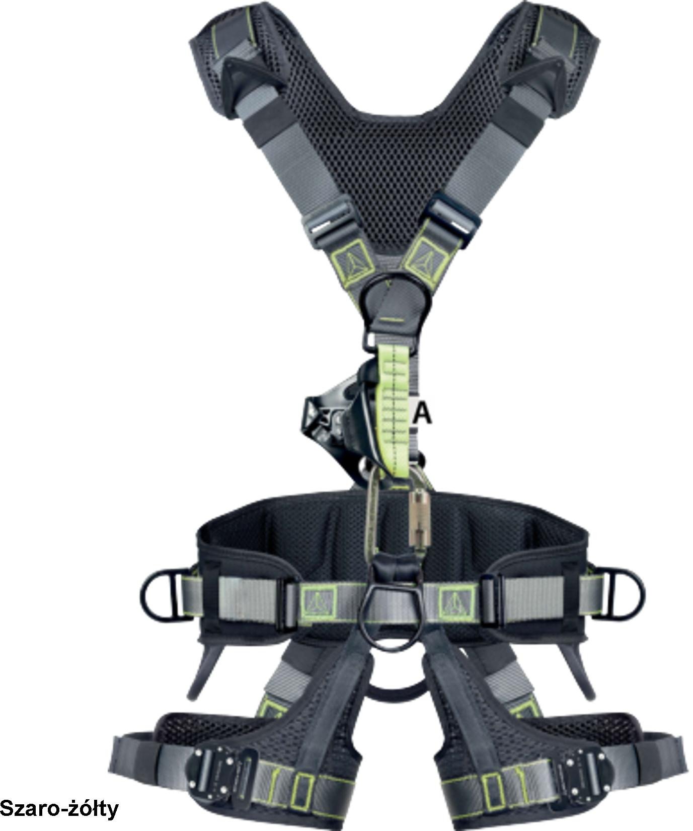 JAGUAR 2 HAR36R - SZELKI DO ASEKURACJI Z PASEM BIODROWYM I PASAMI UDOWYMI - 6 PUNKTÓW ZACZEPOWYCH M/L