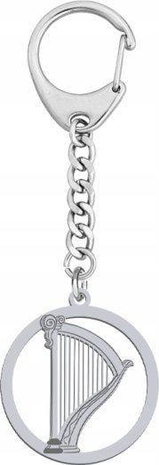 Radziszewska Jewellery HARFA Brelok srebro GRAWER GRATIS