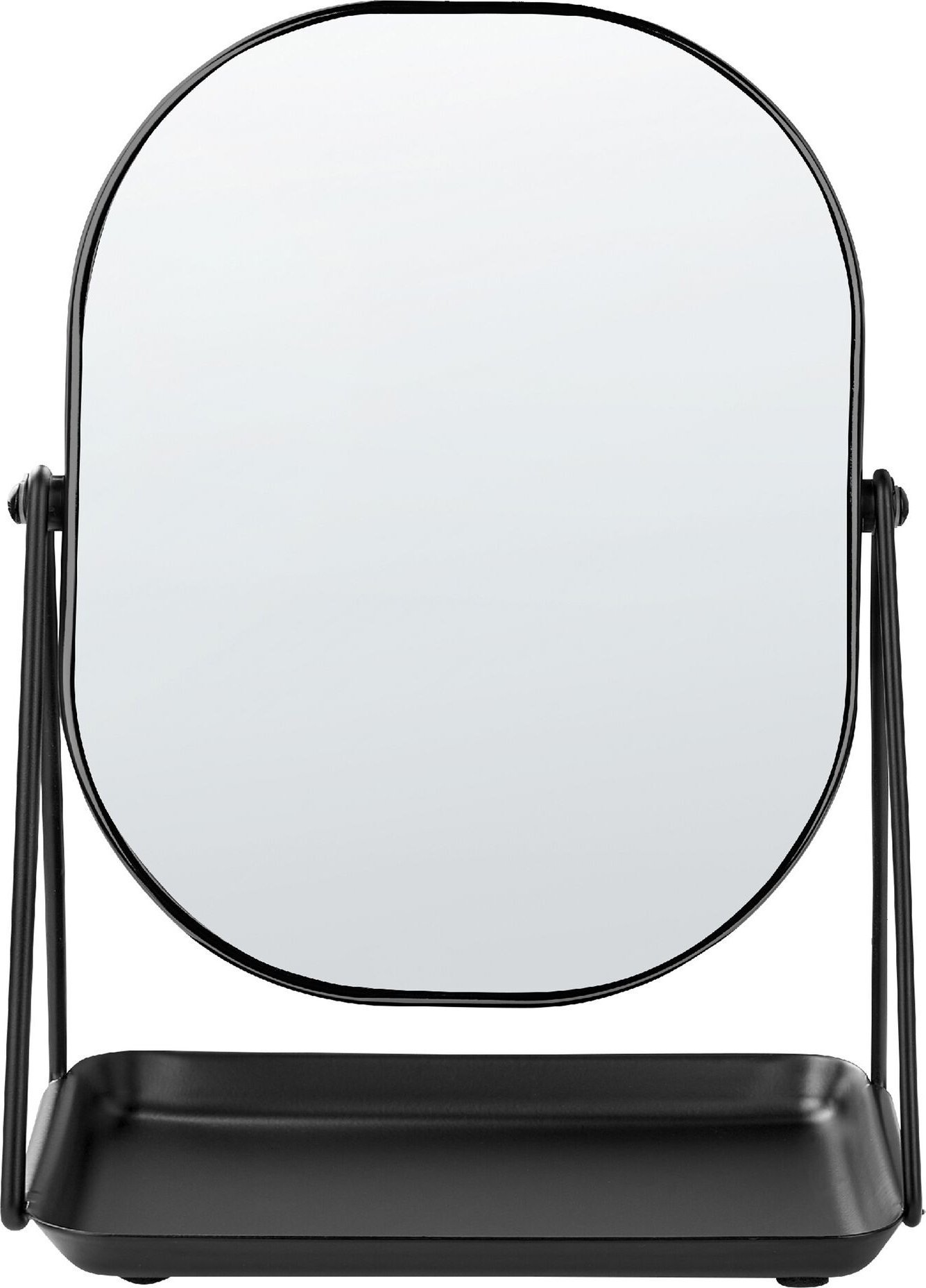 Lusterko kosmetyczne Beliani Lusterko kosmetyczne Czarny CORREZE