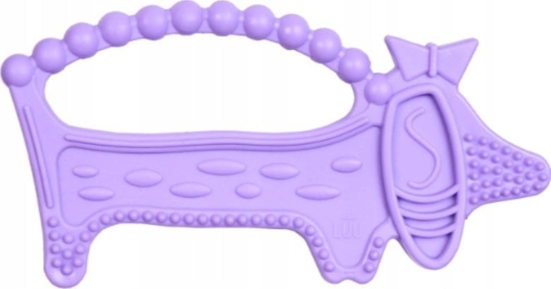 LUU KIDS-GRYZAK DLA DZIECI LUUIE THE DOG PURPLE