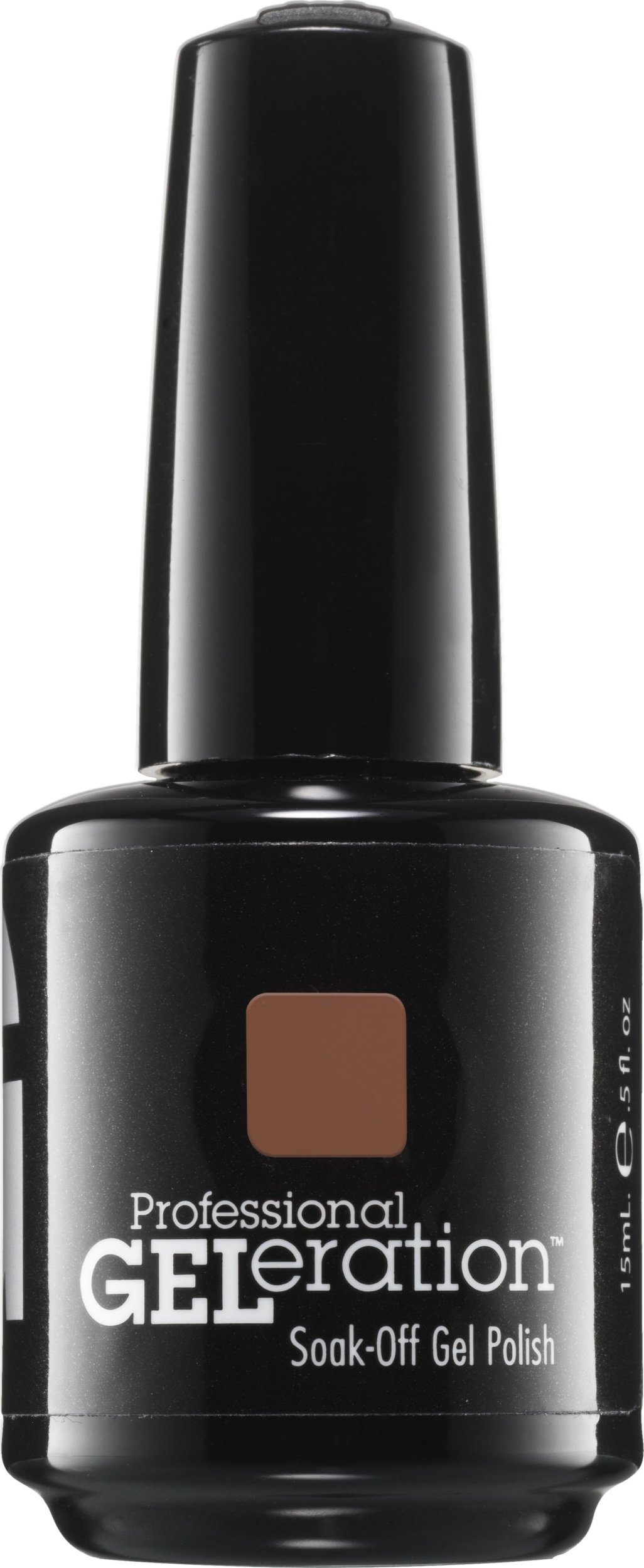 Jessica Jessica, Geleration Colours, Semi-Permanent Nail Polish, GEL-1176, Toasted Pecans, 15 ml For Women