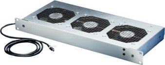 SCHROFF SCHROFF 19'' Zespół wentylatora, 1 U, sterowanie prędkością i monitorowanie, 3 wentylatory, 24 VDC