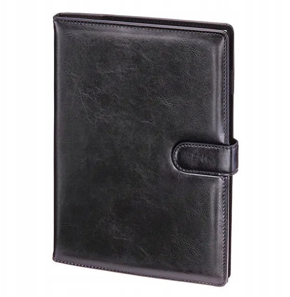 Adresownik A4 Genua czarny