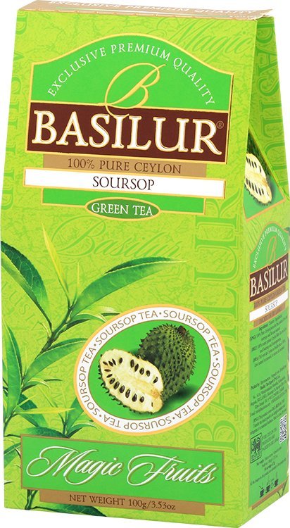 Basilur Herbata zielona liściasta Basilur Soursop 100g TOP