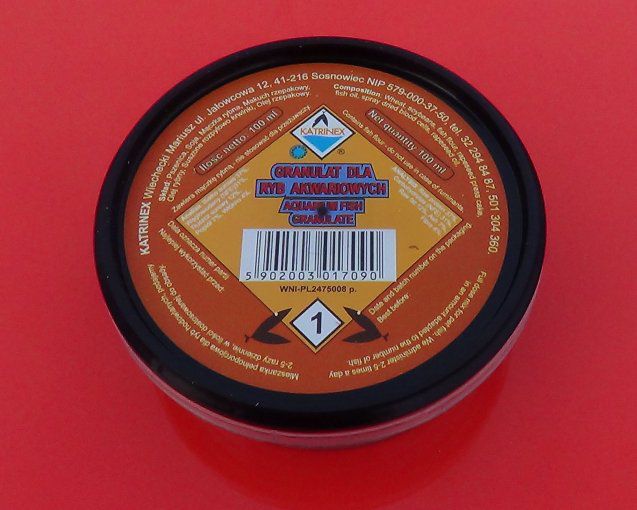 Katrinex POKARM GRANULOWANY nr.1 250ml