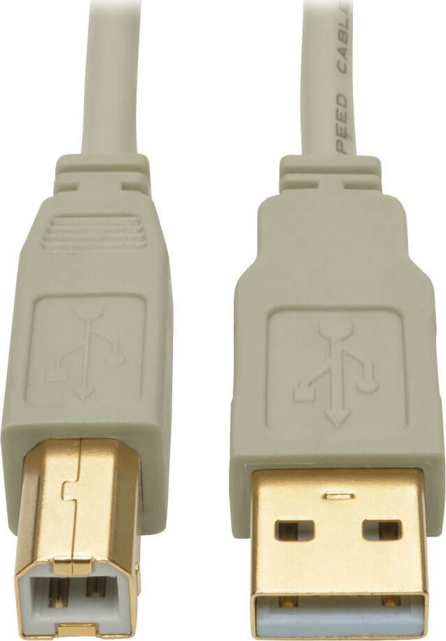 Kabel USB Eaton USB-A - USB-B 1.8 m Beżowy (Usb 2.0 A To B Cable (M/M),)