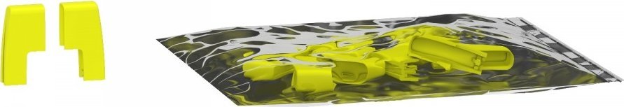 Schneider Electric Osłona boczna szyny 1P A9XPE110 /10szt.