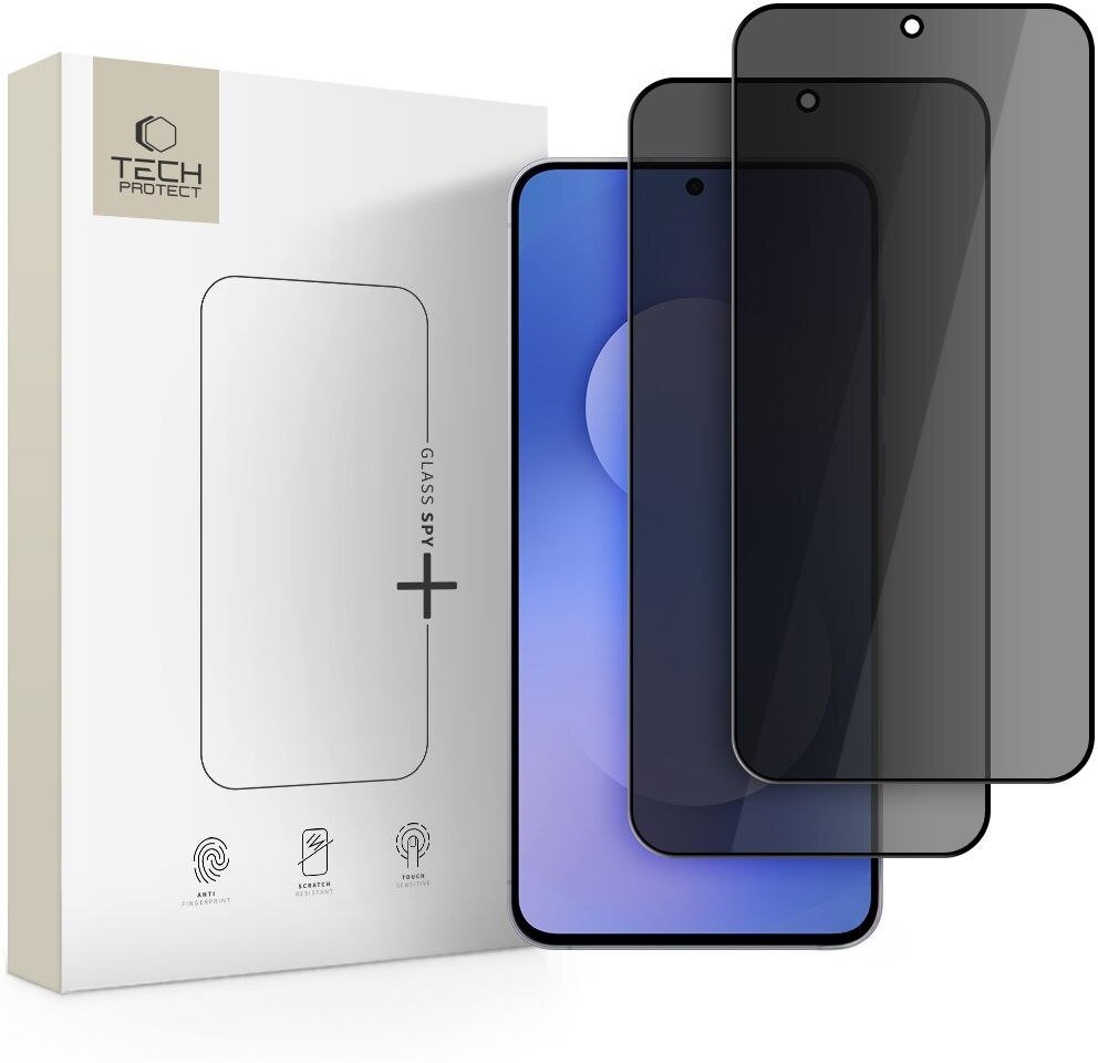 SZKŁO PRYWATYZUJĄCE TECH-PROTECT GLASS SPY+ 2-PACK GALAXY A37 / A57 5G / S25 FE PRIVACY