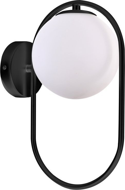 Kinkiet Candellux CORDEL KINKIET 1X28W G9 RING CZARNY