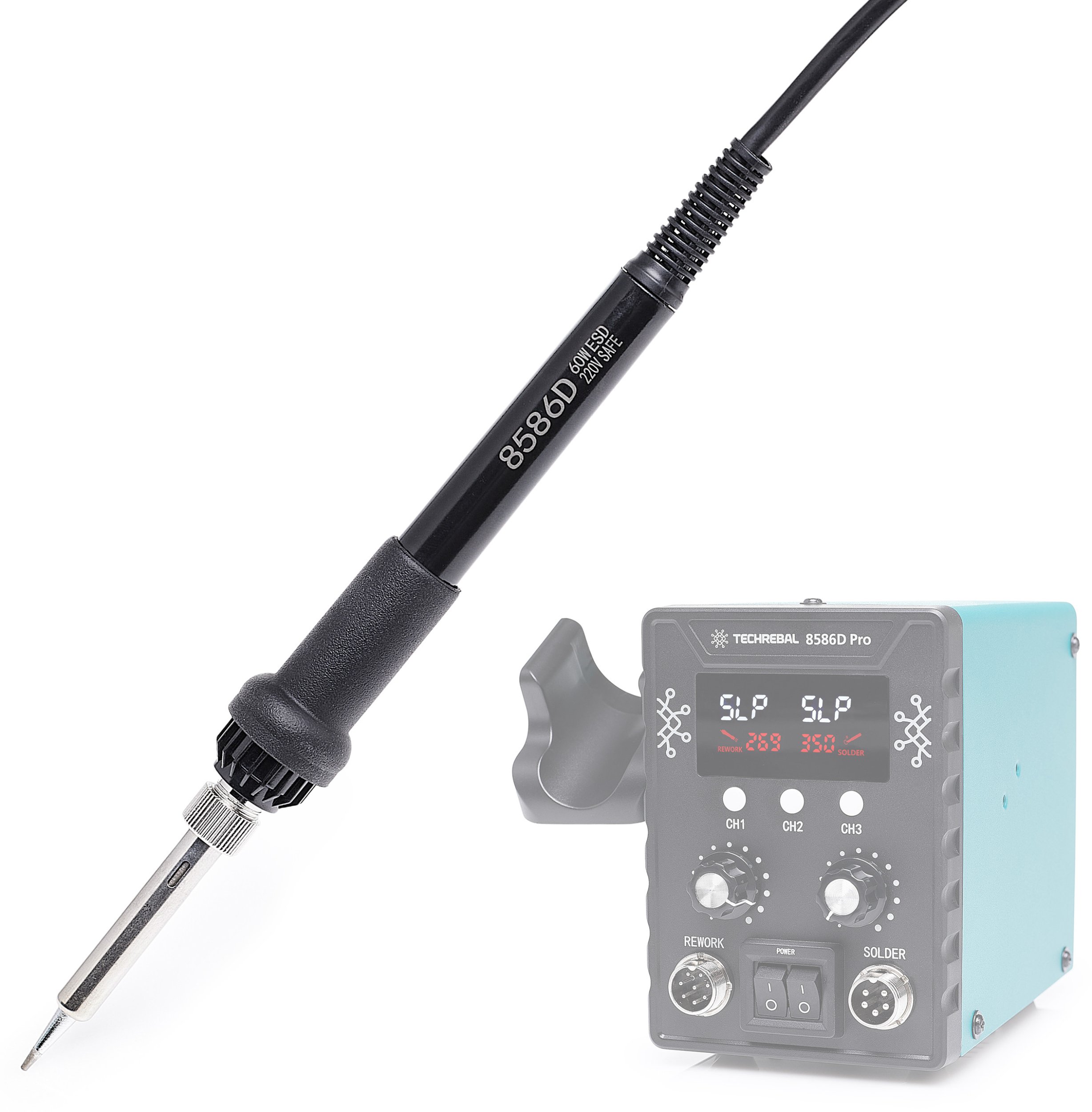 Kolba lutownicza Lutownica Grotowa 900M do Stacji Lutowniczej 8586D Pro