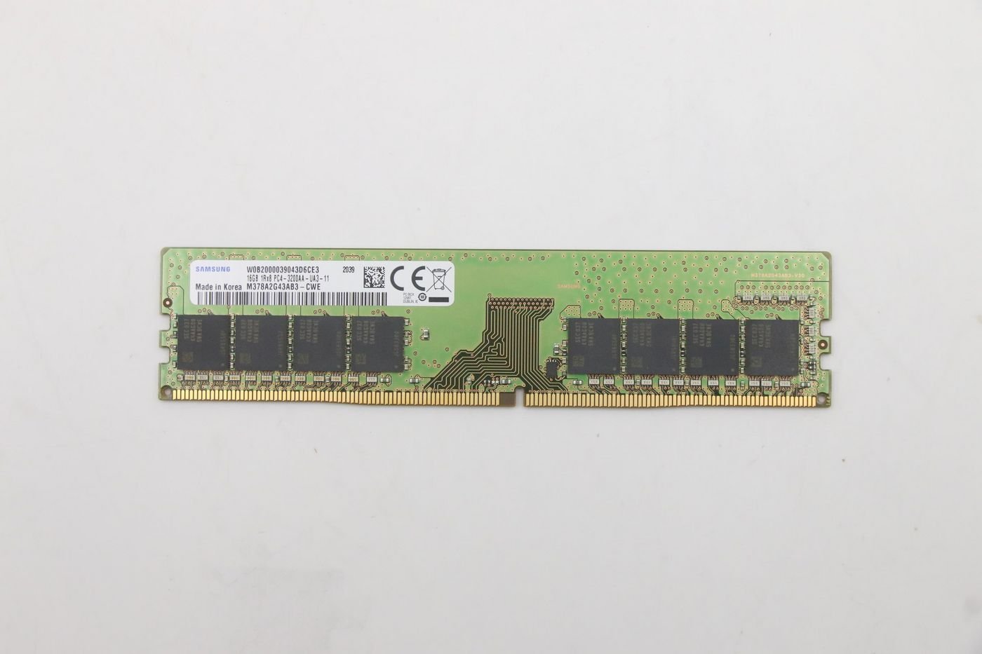16GB DDR4 UDIMM memory
