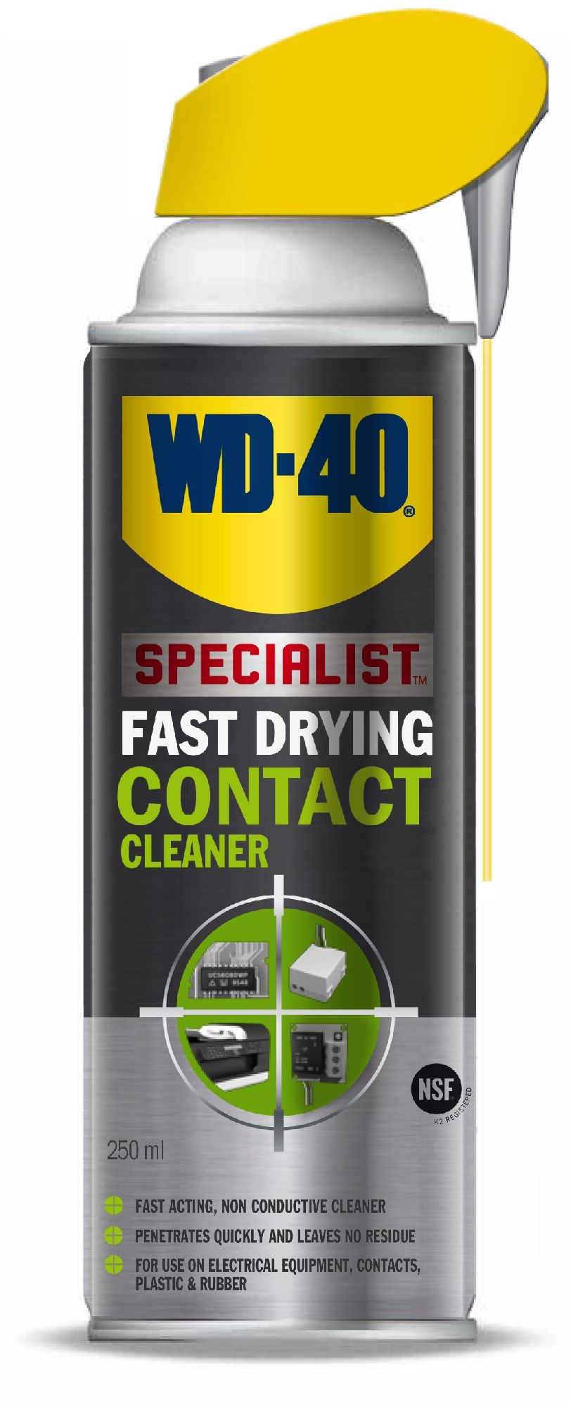 WD-40 Płyn czyszczący do podzespołów 250 ml (03-119)