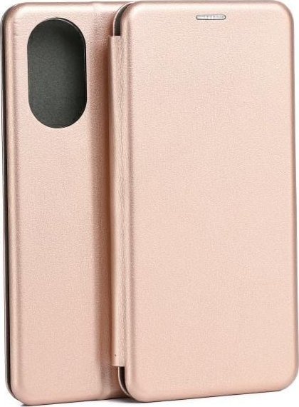 Etui Beline Book Magnetic Realme 12 LTE różowo-złoty/rosegold