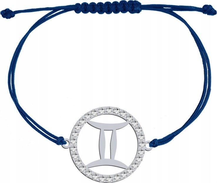 Radziszewska Jewellery Srebrna Bransoletka Znak Zodiaku BLIŹNIĘTA