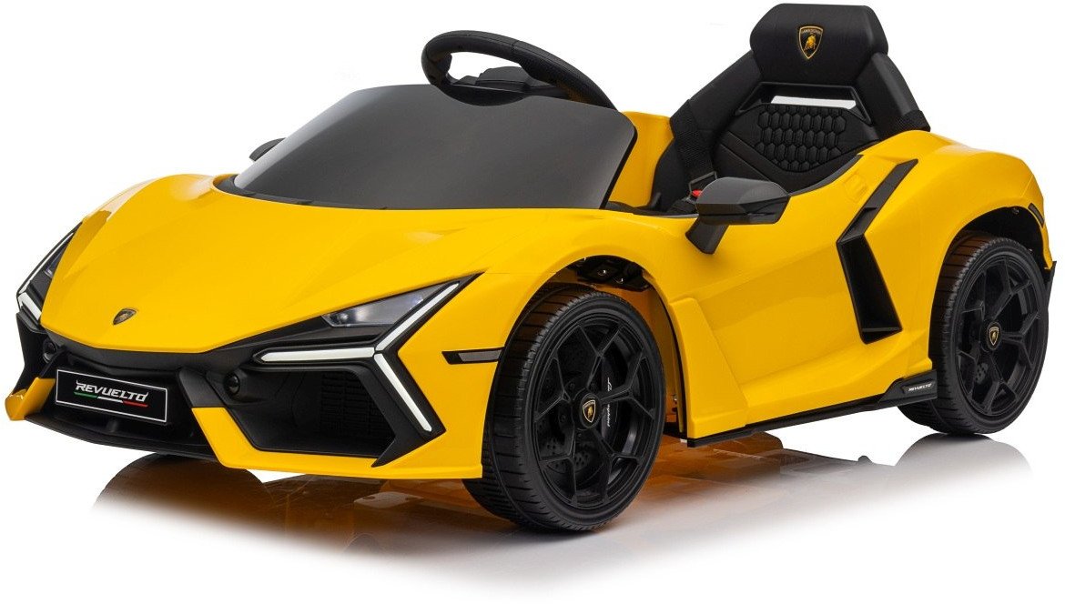 Bburago Auto na akumulator Lamborghini Revuelto 4x4 Żółty
