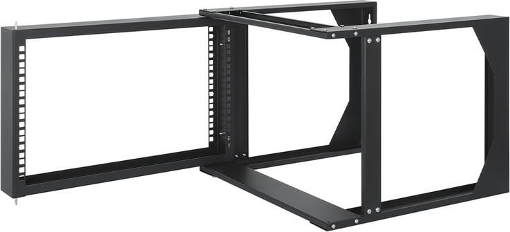 Intellinet Network Solutions INTELLINET 19" Open Frame Rack 2 Schienen 6HE T:450mm schwrz