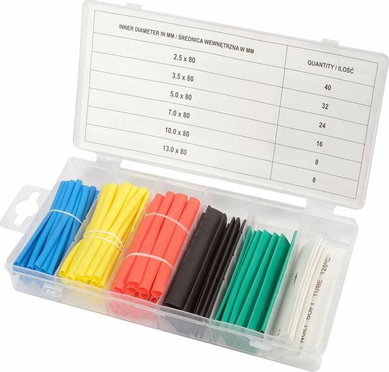 Yato YATO KOSZULKI TERMOKURCZLIWE 128szt.