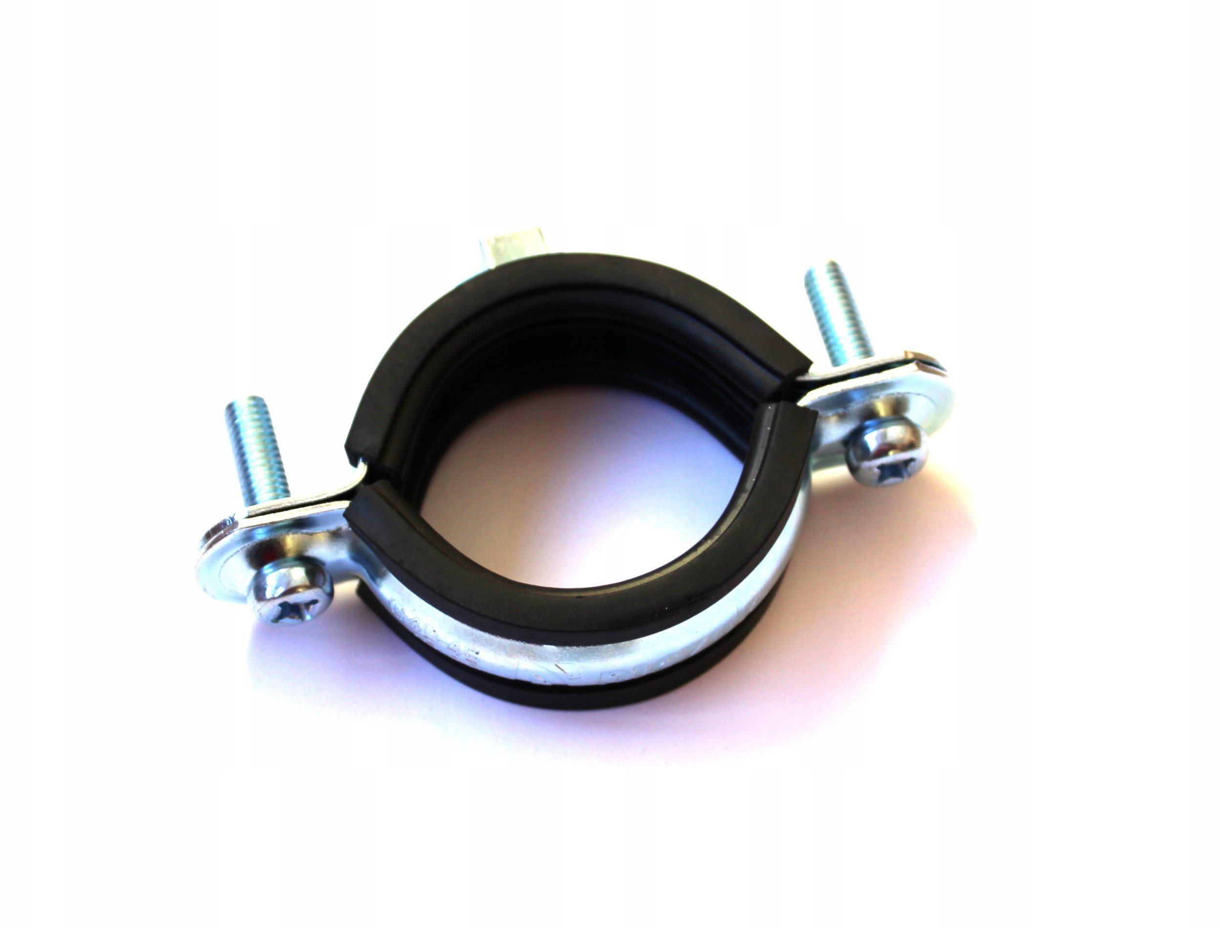 Obejma pojedyncza HOBBY z okładziną 1 1/4 BK (41-45)