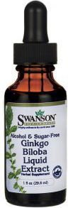 Swanson Ginko Biloba liquid ekstrakt 29,6ml