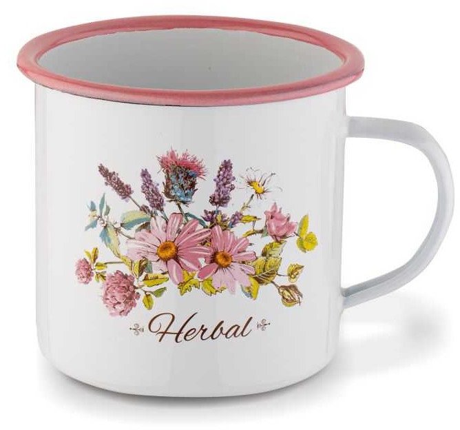 Kubek emaliowany 500 ml Herbal