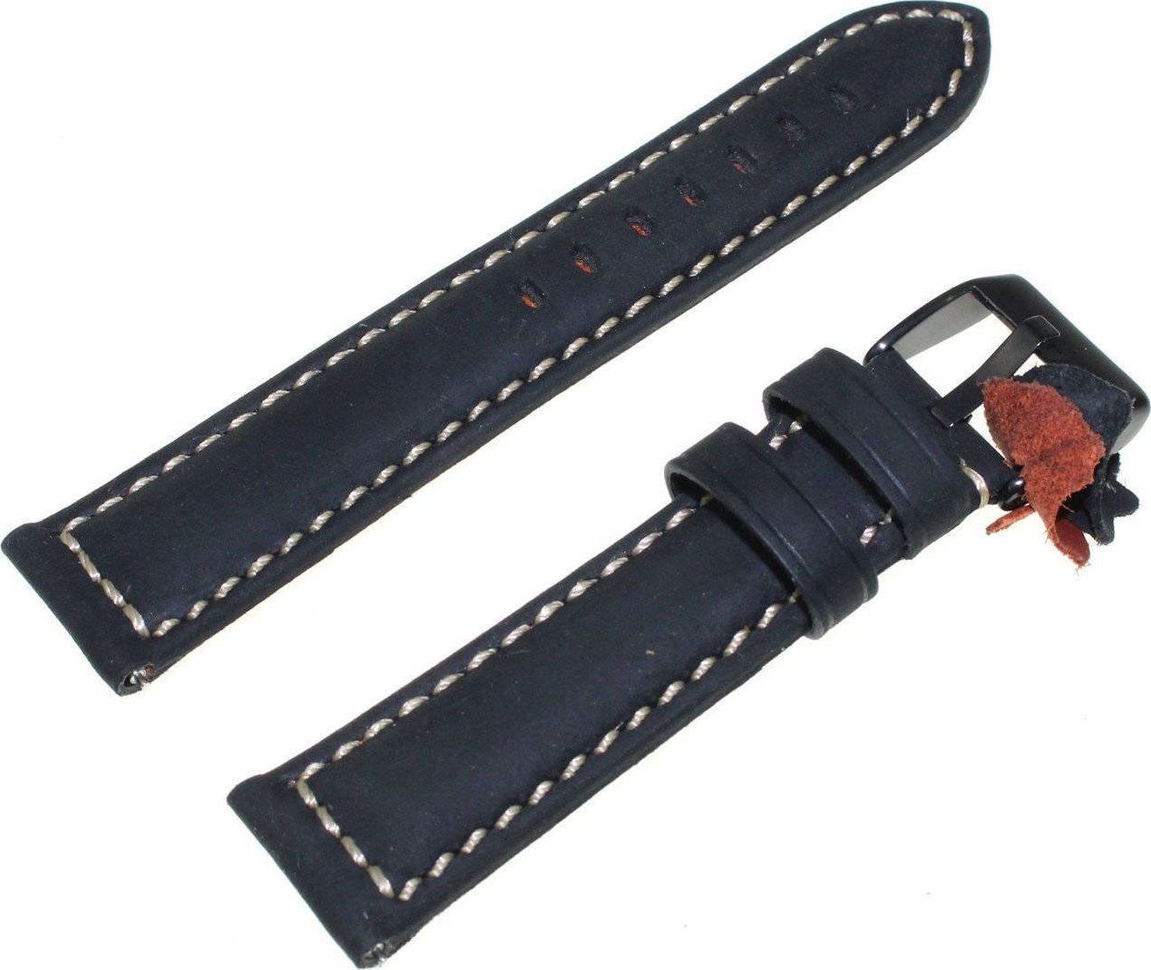 Diloy Zamszowy pasek do zegarka 20 mm Diloy 397.20.1