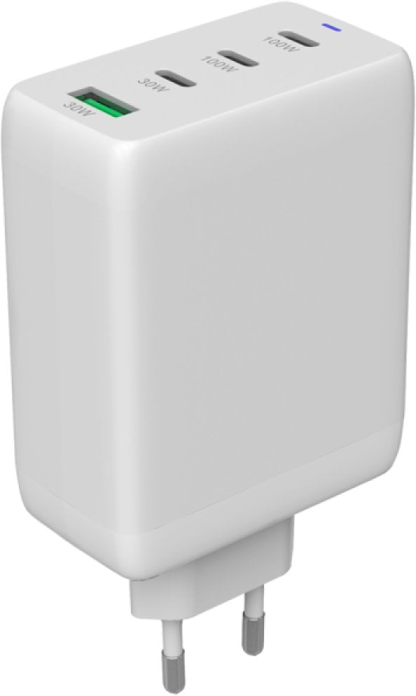 CANYON Ładowarka sieciowa CU100ACC GaN 100W 3xPD 1xQC EU Biała