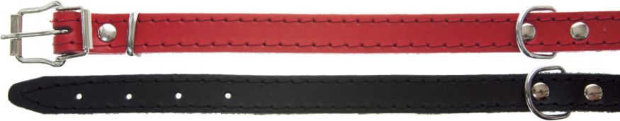 Dino OBROŻA SKÓRA 22mm/45cm CZARNA