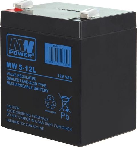 MPL Power Akumulator 12V/5Ah (MW 5-12L)