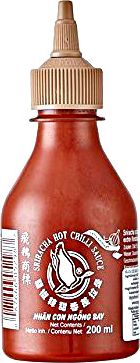 Flying Goose Sos chili Sriracha z czosnkiem, bardzo ostry (chili 51%) 200ml - Flying Goose uniwersalny