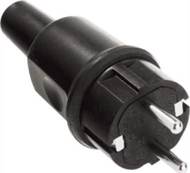 Bachmann Wtyczka gumowa BACHMANN czarna typ442