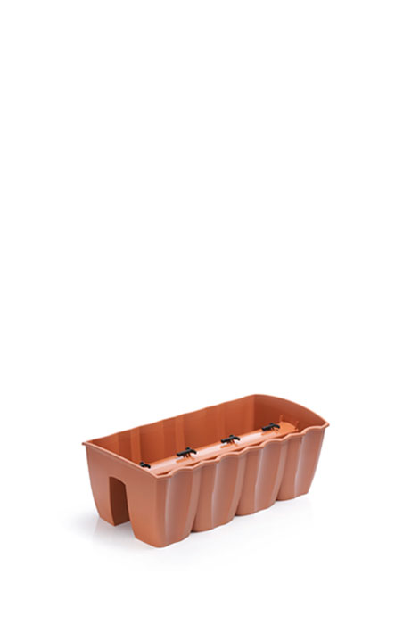 Prosperplast Skrzynka Crown 600mm terakota (DCRO600-R624)