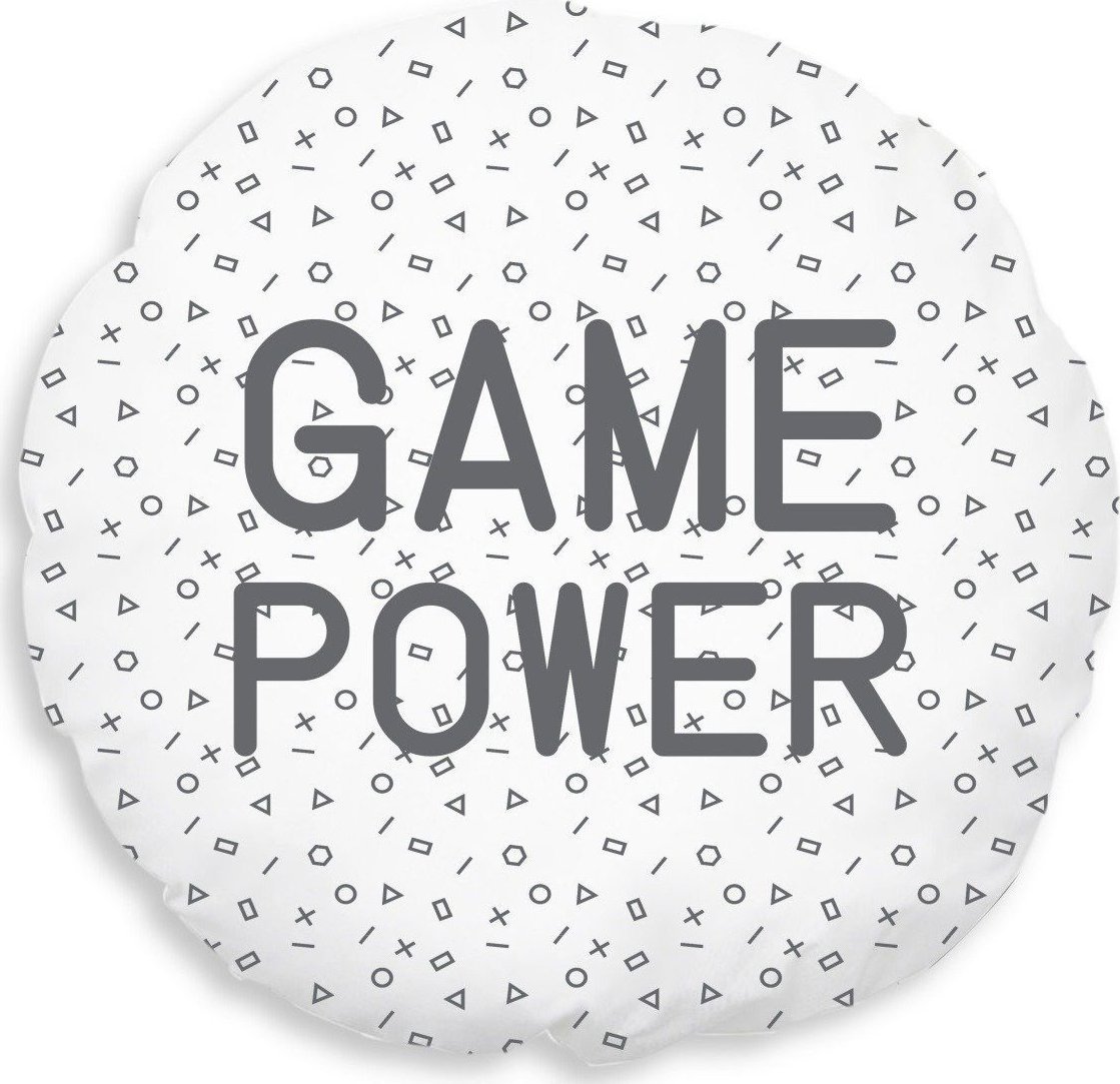 TODAY Poduszka dekoracyjna GEEK GAME, Ø 40 cm, TODAY