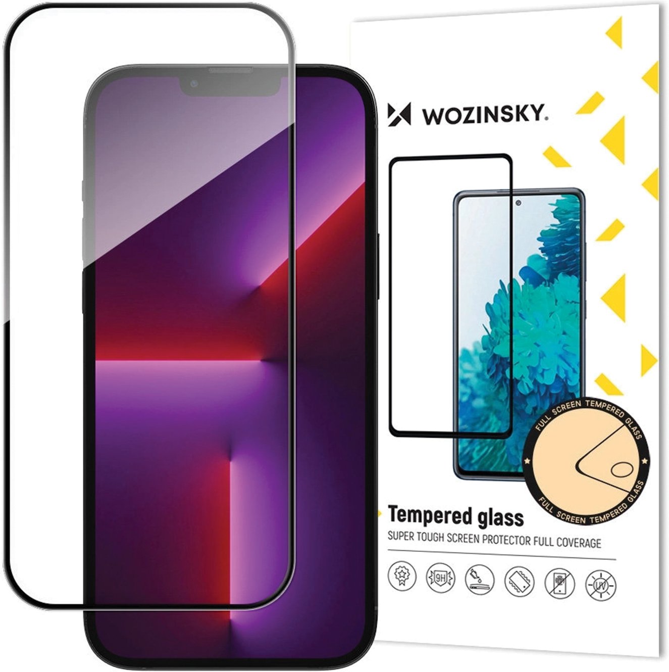 SZKŁO HARTOWANE WOZINSKY FULL GLUE TEMPERED GLASS NA IPHONE 16 PRO