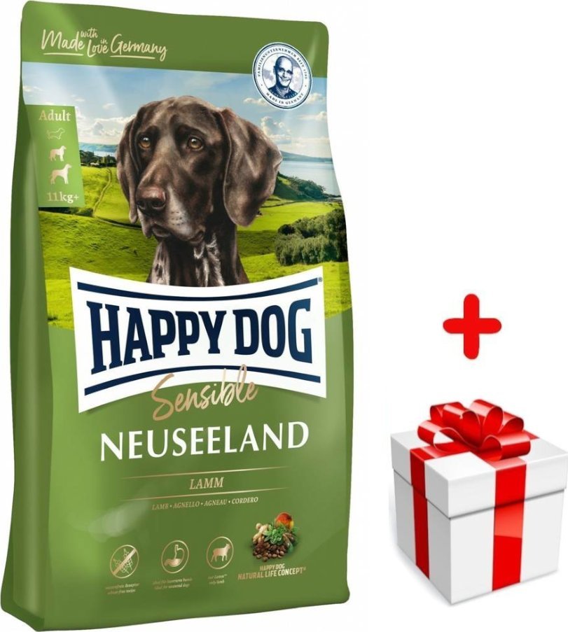 Happy Dog Happy Dog Supreme Sensible New Zeland 12,5kg + niespodzianka dla psa GRATIS!