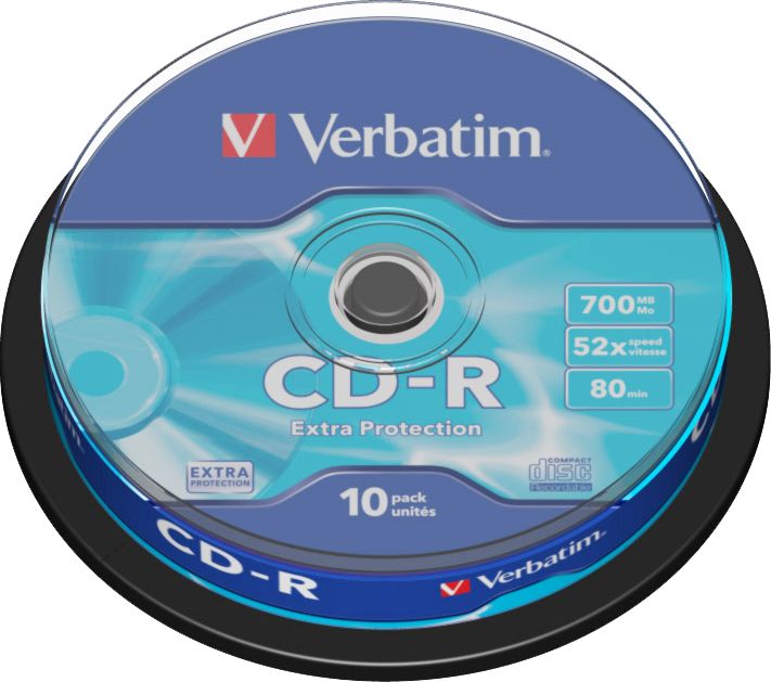 Verbatim CD-R 700 MB 52x 10 sztuk (43437)